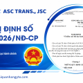 NGHỊ ĐỊNH số 385/2026/NĐ-CP về kiểm soát thủ tục hành chính