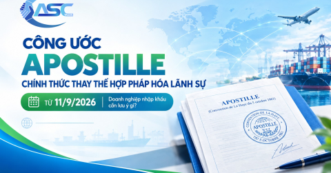 Công ước Apostille chính thức thay thế HPHLS từ 11/9/2026 Công ước Apostille chính thức thay thế HPHLS từ 11/9/2026