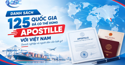 Danh sách 125 quốc gia đã có thể dùng Apostille với Việt Nam Danh sách 125 quốc gia đã có thể dùng Apostille với Việt Nam