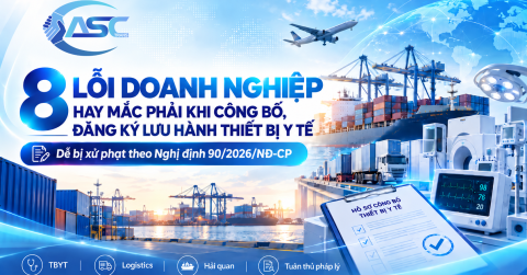 ⚠️8 LỖI DOANH NGHIỆP HAY MẮC PHẢI KHI CÔNG BỐ, ĐĂNG KÝ LƯU HÀNH TBYT ⚠️8 LỖI DOANH NGHIỆP HAY MẮC PHẢI KHI CÔNG BỐ, ĐĂNG KÝ LƯU HÀNH TBYT