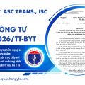 Thông tư số 27/2026/TT-BYT Thông tư số 27/2026/TT-BYT